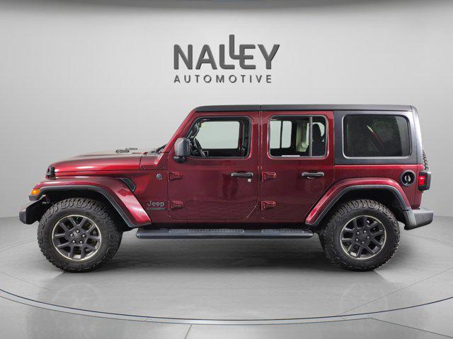used 2021 Jeep Wrangler Unlimited car, priced at $26,982