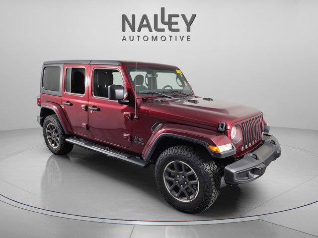used 2021 Jeep Wrangler Unlimited car, priced at $26,982