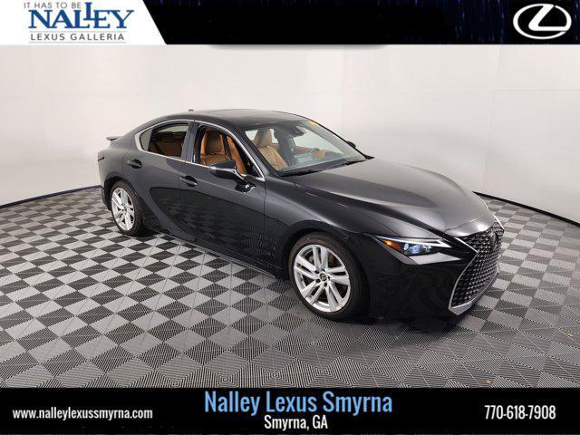used 2021 Lexus IS 300 car, priced at $31,350