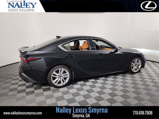 used 2021 Lexus IS 300 car, priced at $31,350