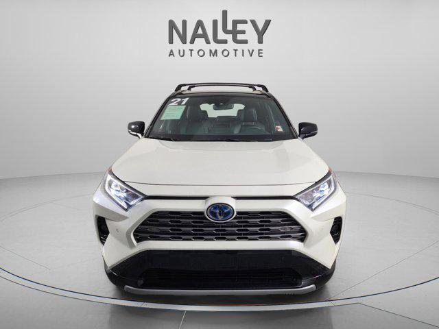 used 2021 Toyota RAV4 Hybrid car, priced at $28,998