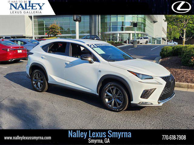 used 2021 Lexus NX 300 car, priced at $34,399