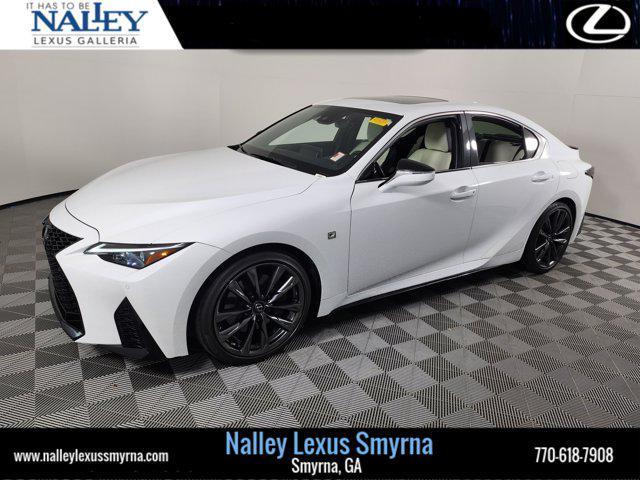 used 2022 Lexus IS 350 car, priced at $43,296