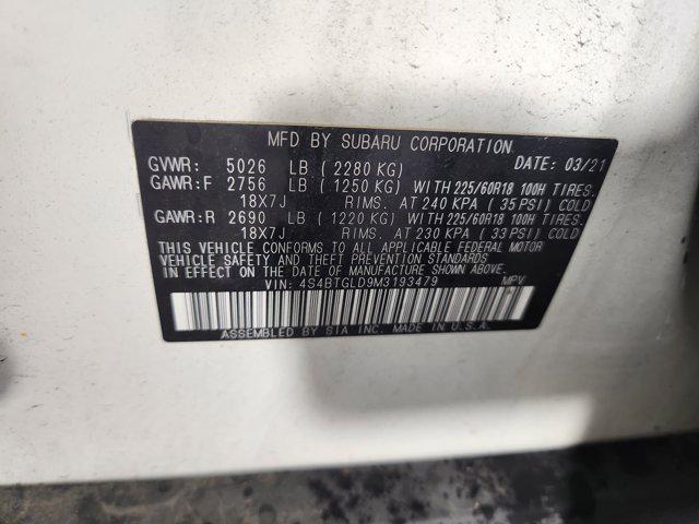 used 2021 Subaru Outback car, priced at $23,490