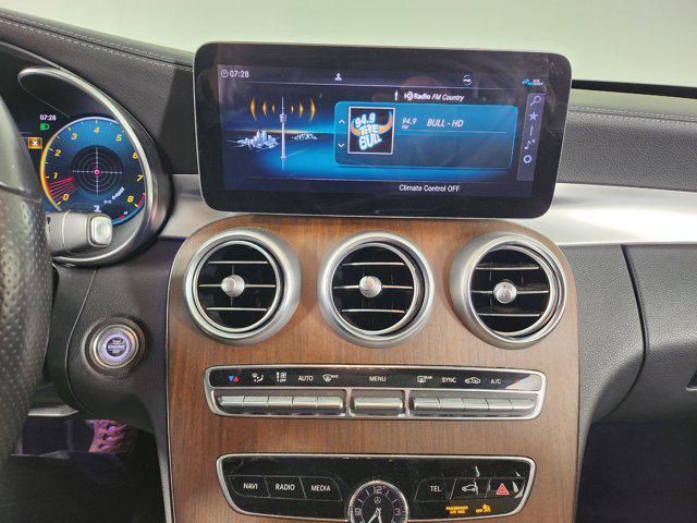 used 2021 Mercedes-Benz C-Class car, priced at $23,890