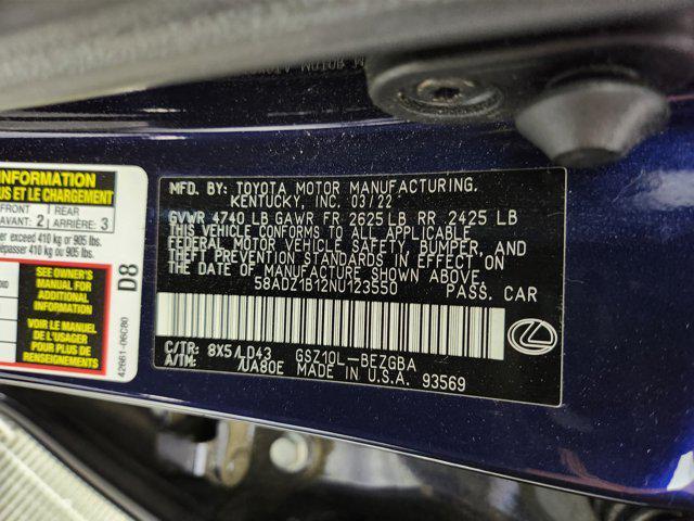 used 2022 Lexus ES 350 car, priced at $37,000