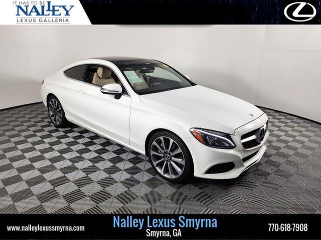 used 2018 Mercedes-Benz C-Class car, priced at $18,990