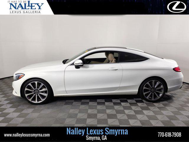 used 2018 Mercedes-Benz C-Class car, priced at $18,990