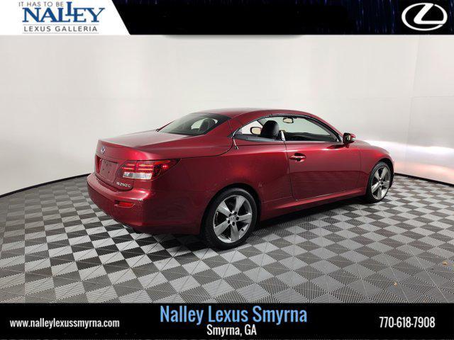 used 2010 Lexus IS 250C car, priced at $13,599