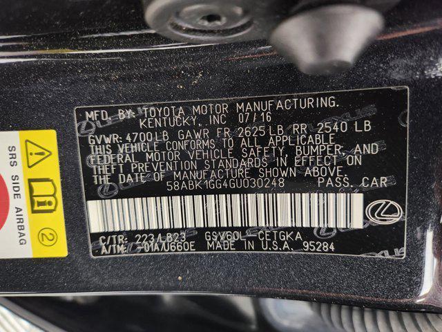 used 2016 Lexus ES 350 car, priced at $22,392