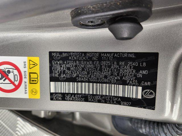 used 2018 Lexus ES 350 car, priced at $24,753