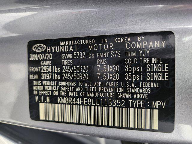 used 2020 Hyundai Palisade car, priced at $25,500