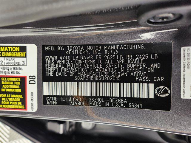 new 2025 Lexus ES 350 car, priced at $57,099