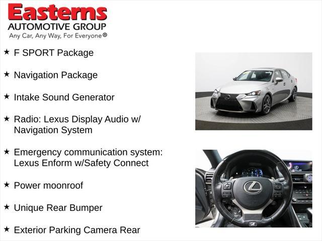 used 2019 Lexus IS 300 car, priced at $29,350