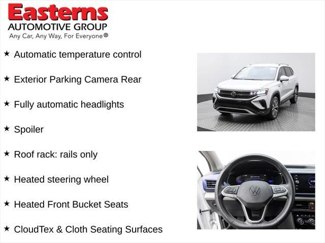 used 2024 Volkswagen Taos car, priced at $22,375