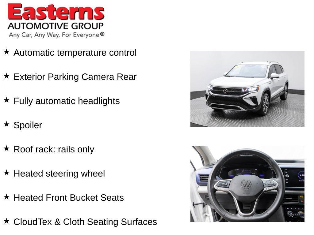 used 2024 Volkswagen Taos car, priced at $21,950