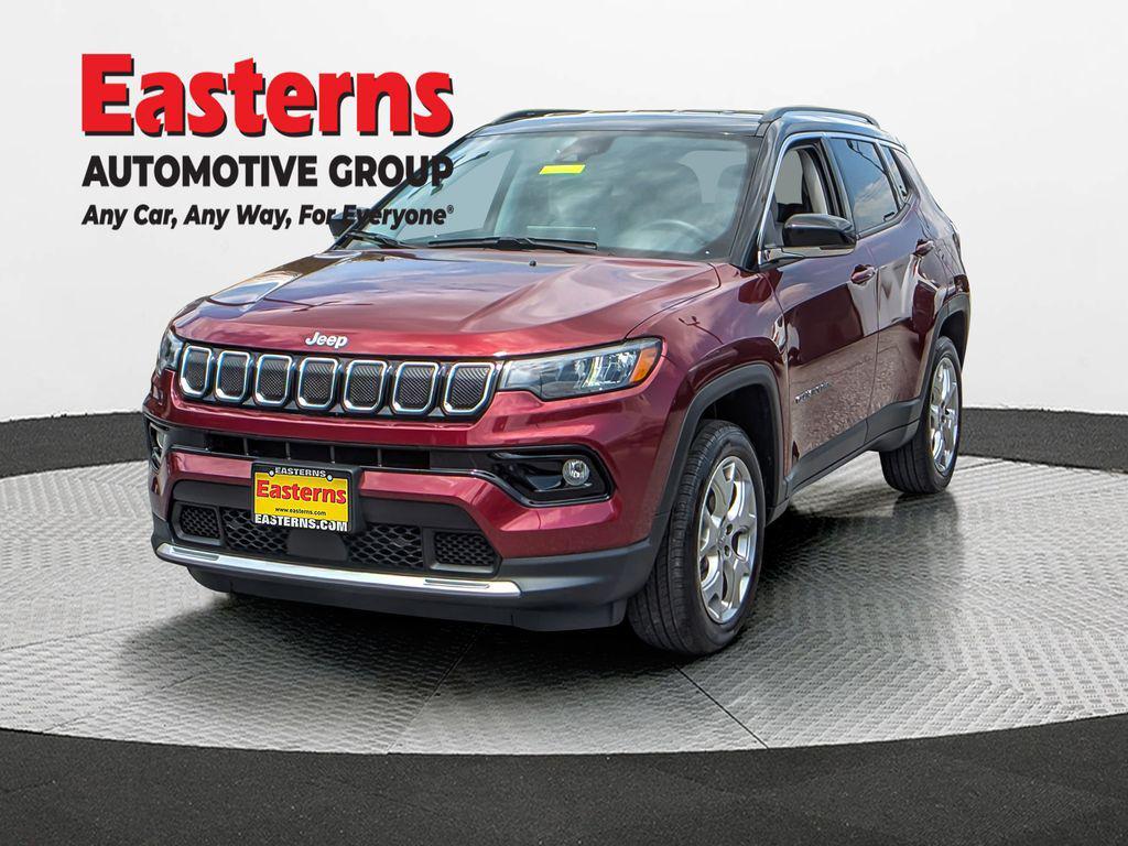 used 2022 Jeep Compass car, priced at $23,625