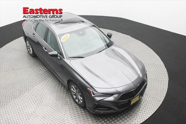 used 2021 Acura TLX car, priced at $25,850