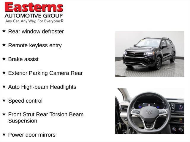 used 2024 Volkswagen Taos car, priced at $20,490