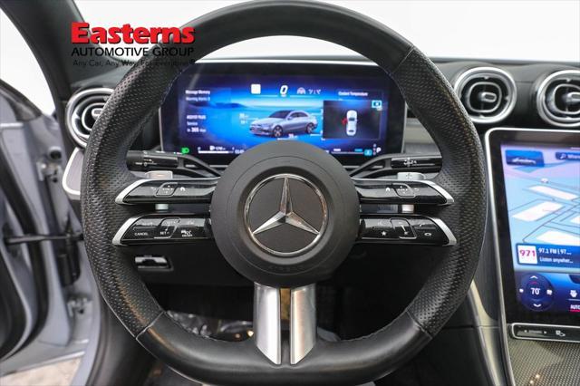 used 2023 Mercedes-Benz C-Class car, priced at $38,490