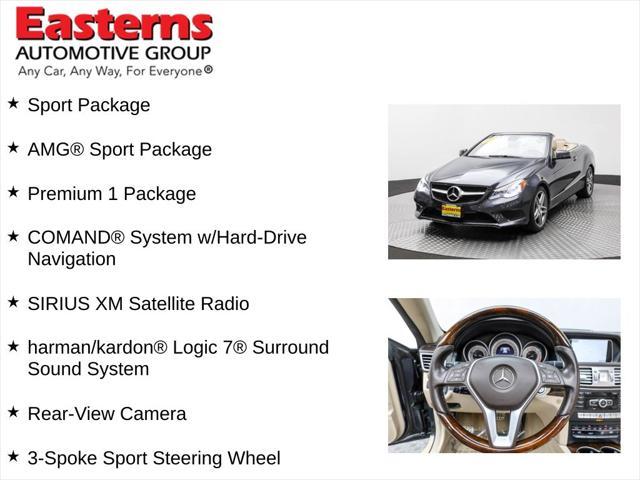 used 2014 Mercedes-Benz E-Class car, priced at $19,950