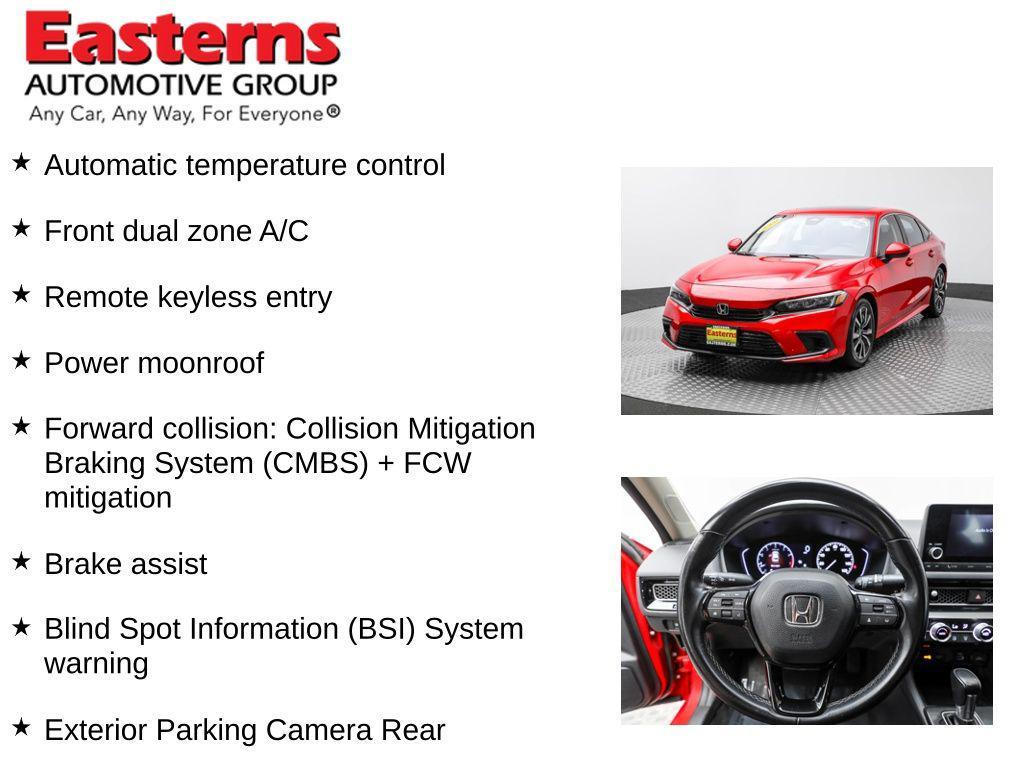 used 2022 Honda Civic car, priced at $22,650