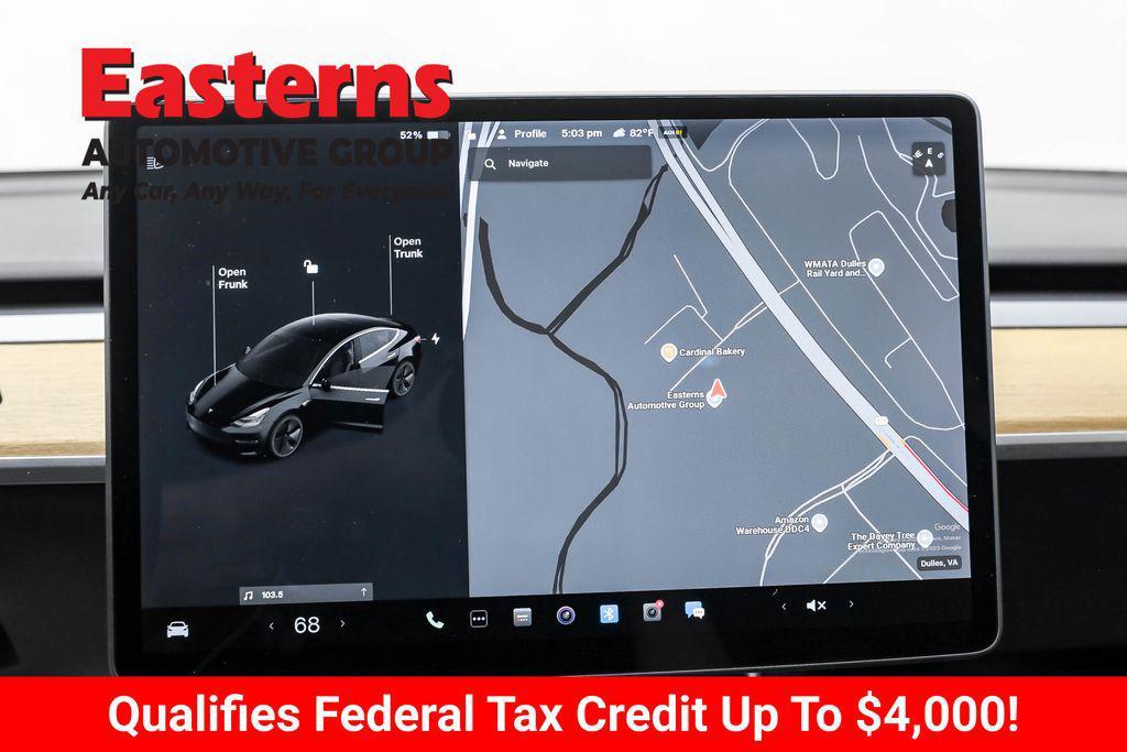 used 2018 Tesla Model 3 car, priced at $19,950