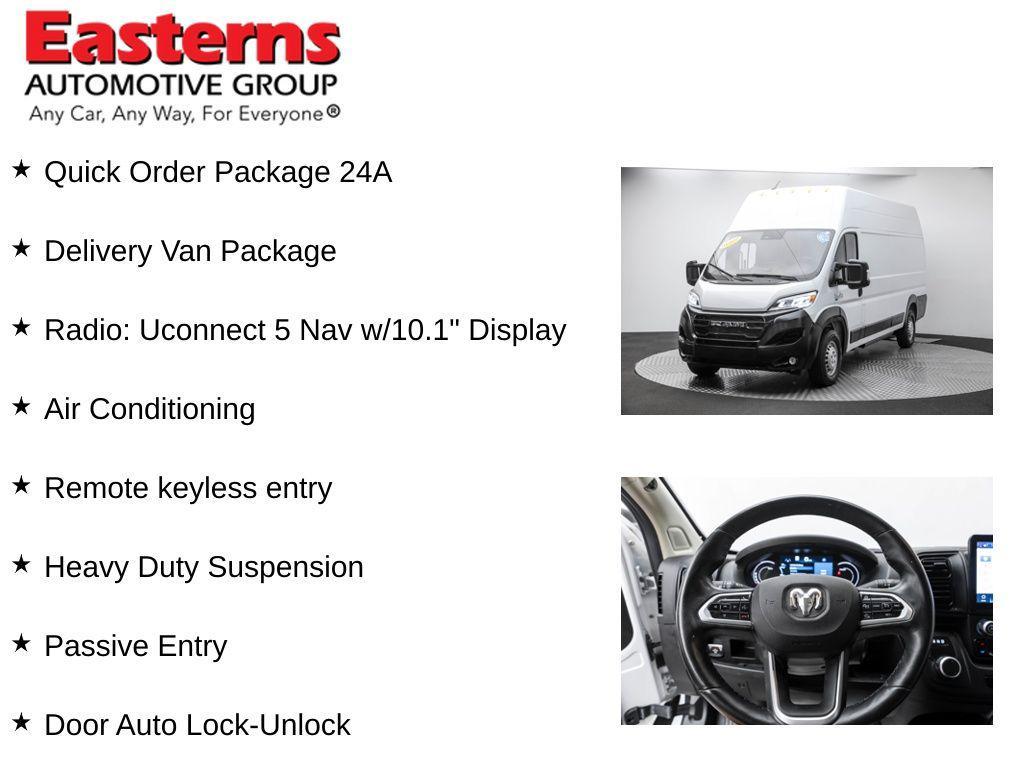 used 2024 Ram ProMaster 3500 car, priced at $29,950