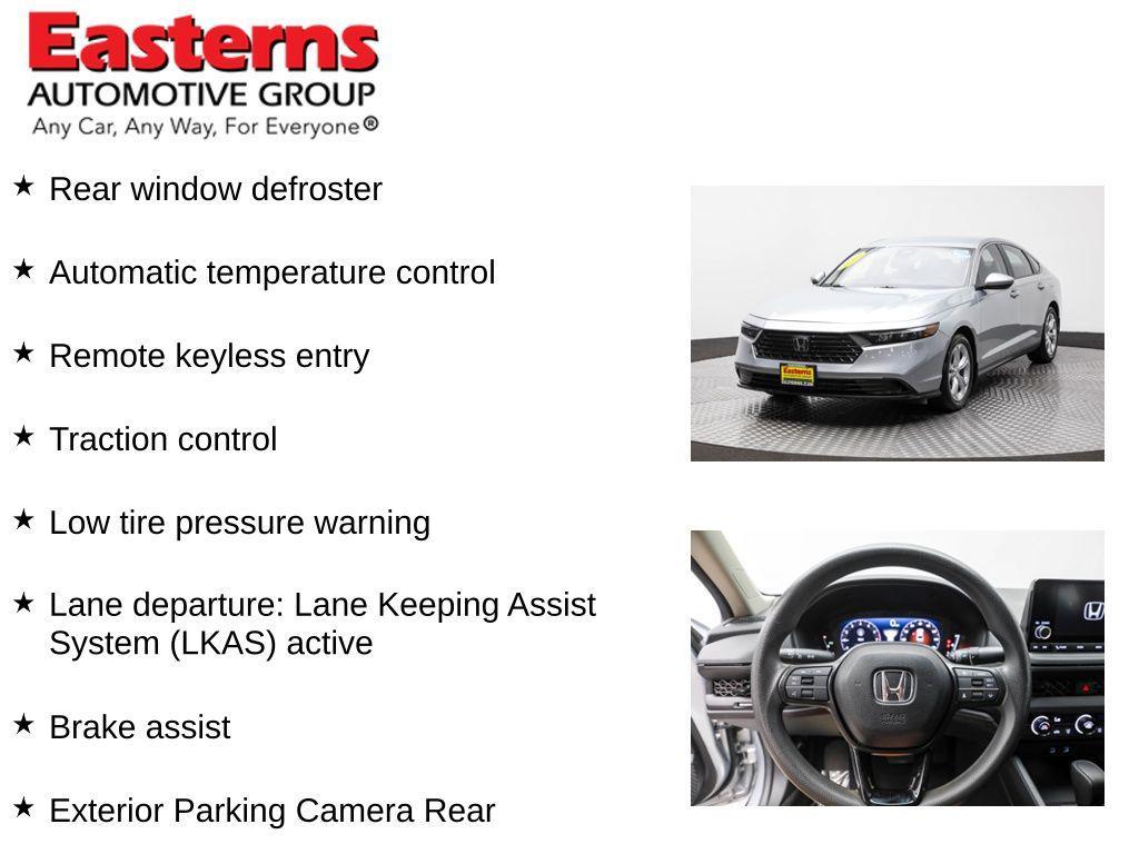 used 2024 Honda Accord car, priced at $24,950