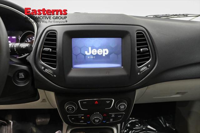 used 2021 Jeep Compass car, priced at $17,490