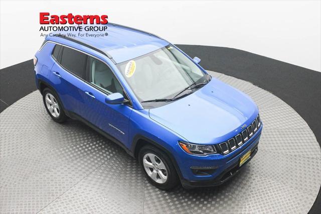 used 2021 Jeep Compass car, priced at $17,490