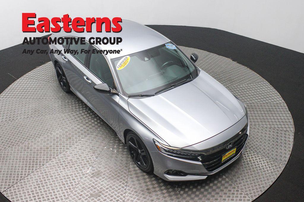 used 2021 Honda Accord car, priced at $21,875
