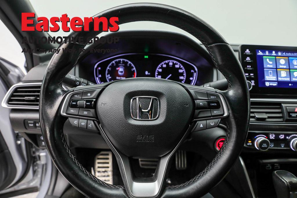 used 2021 Honda Accord car, priced at $21,875
