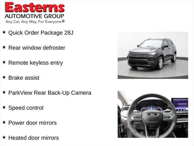 used 2022 Jeep Compass car, priced at $19,590