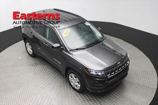used 2022 Jeep Compass car, priced at $19,590