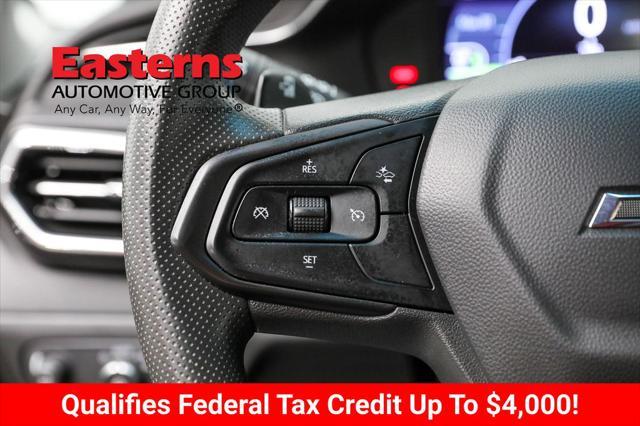 used 2023 Chevrolet Bolt EV car, priced at $20,490