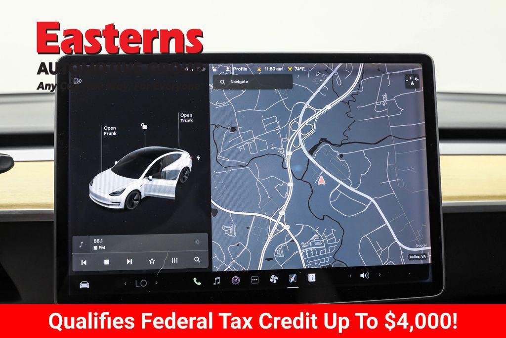 used 2018 Tesla Model 3 car, priced at $23,490