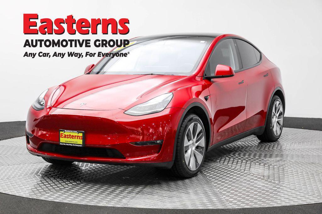 used 2021 Tesla Model Y car, priced at $27,490