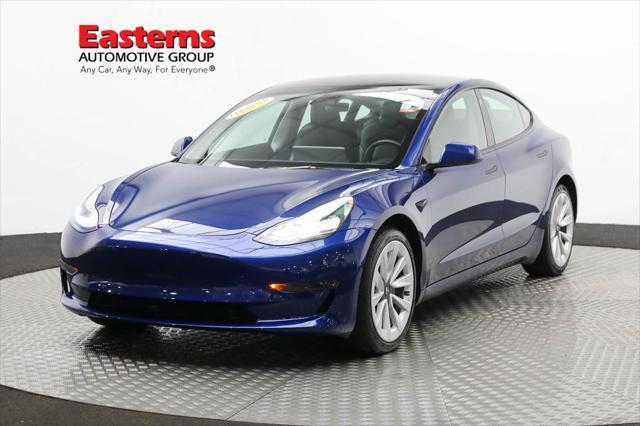 used 2022 Tesla Model 3 car, priced at $26,950