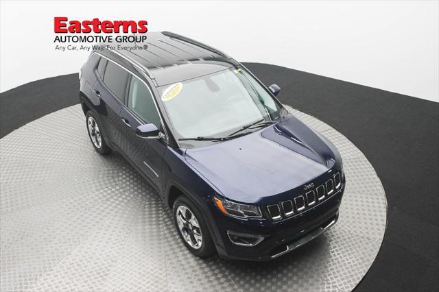 used 2020 Jeep Compass car, priced at $19,650