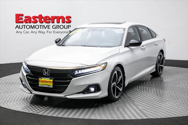 used 2021 Honda Accord car, priced at $26,750