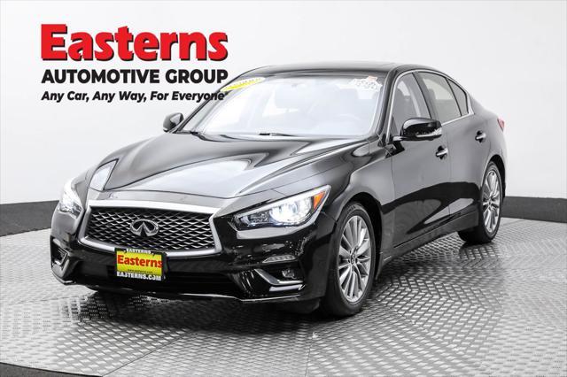 used 2022 INFINITI Q50 car, priced at $28,490