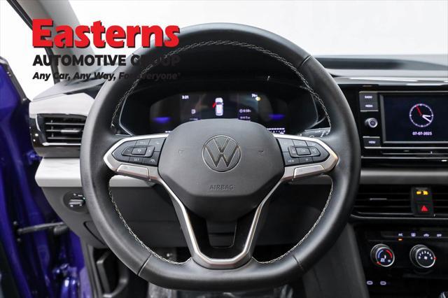 used 2024 Volkswagen Taos car, priced at $22,950