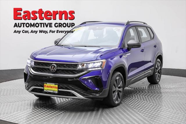 used 2024 Volkswagen Taos car, priced at $22,950