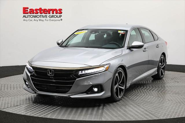 used 2021 Honda Accord car, priced at $23,750