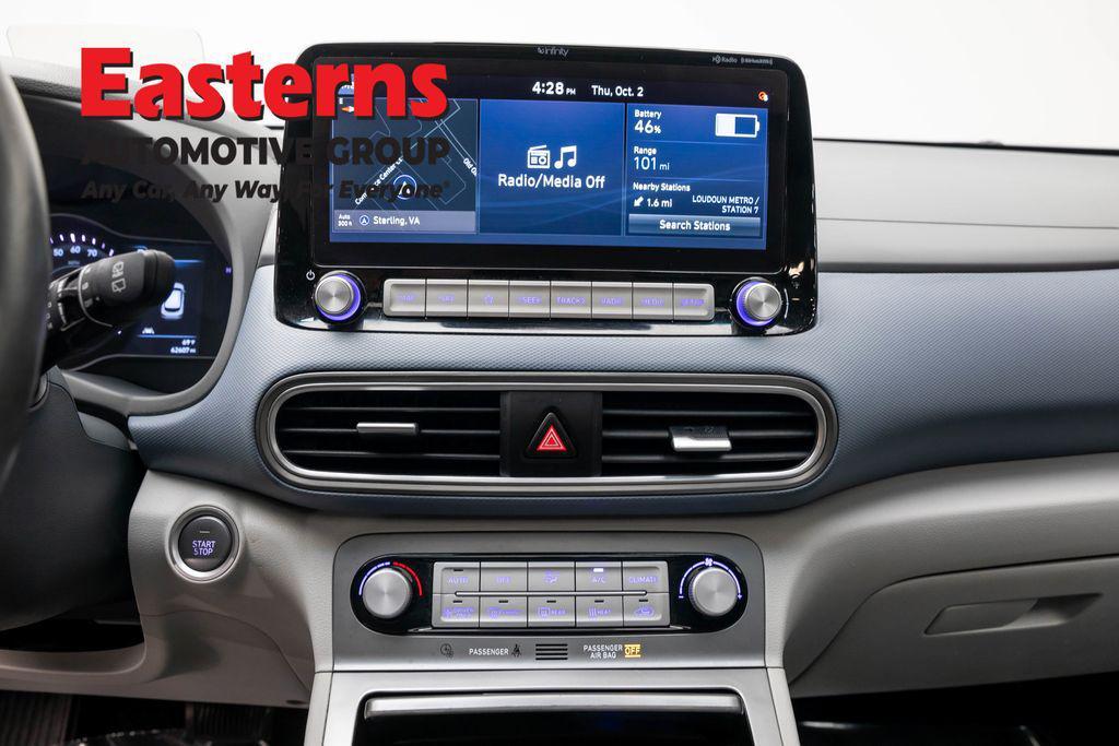 used 2021 Hyundai Kona EV car, priced at $16,950