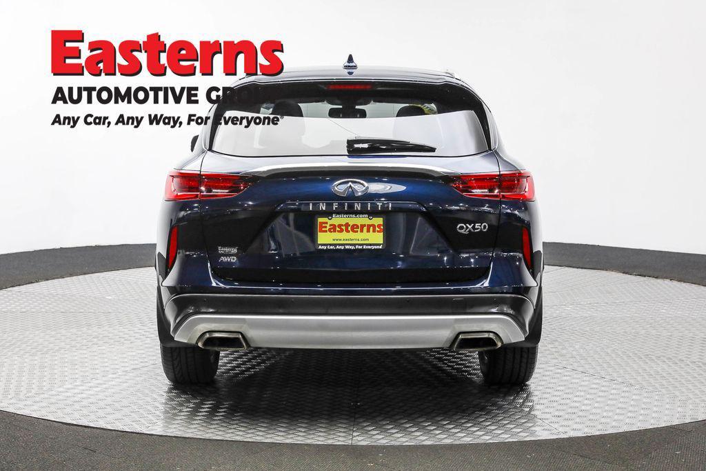 used 2022 INFINITI QX50 car, priced at $26,625