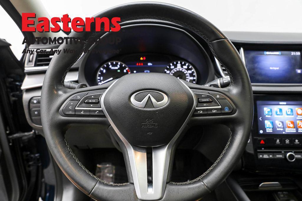 used 2022 INFINITI QX50 car, priced at $26,625