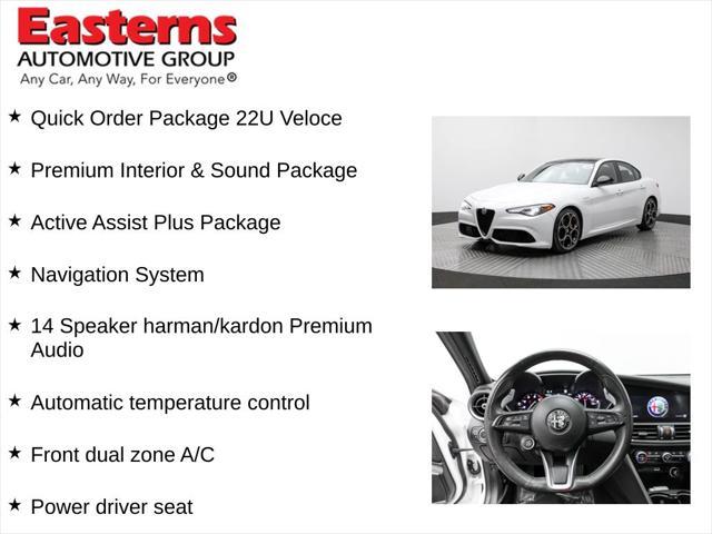 used 2023 Alfa Romeo Giulia car, priced at $25,490