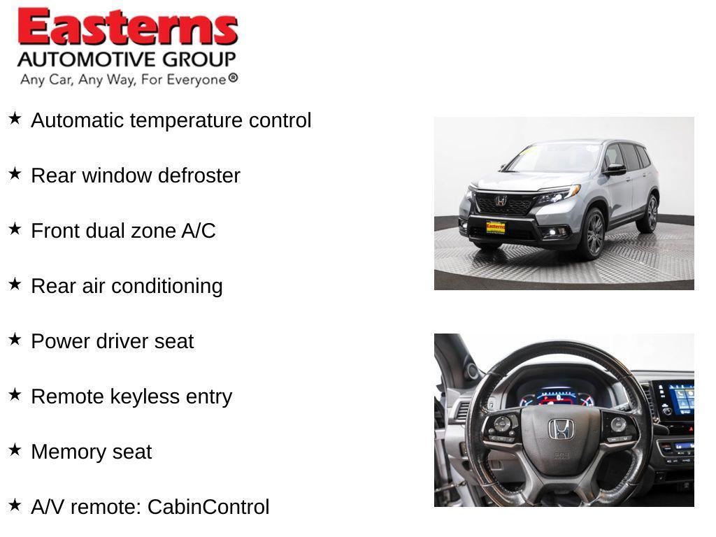 used 2021 Honda Passport car, priced at $26,190